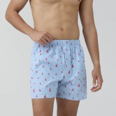 Remix Cotton Boxers Sailor Blue XXL