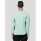 YHA - Mint Green Cotton Blend Regular Fit Mens T-Shirt ( Pack of 1 ) - None