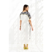 Serene White Kaftan Dress