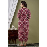 PALANI-HUB Women Maternity/Nursing Nighty (Pink)