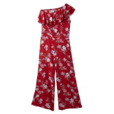 Cub Mcpaws - Red Rayon Girls Jumpsuit ( Pack of 1 ) - None