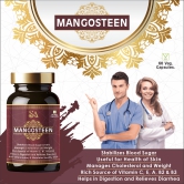 MANGOSTEEN(Good For Body Detoxifier, Immunity Booster, Joint Pain Relief Restful Sleep, 60 Veg Capsules)