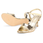 Ishransh - Gold Women's Sandal Heels - None