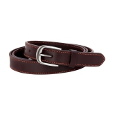 Leather World - Leather Women''s Skinny Belt ( Pack of 1 ) - None