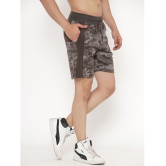 MADTEE - Coffee Lycra Men's Gym Shorts ( Pack of 1 ) - None