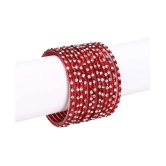 AFAST - Red Bangle Set (Pack of 1) - None