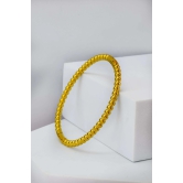 UNISEX SS KADA-GOLD / GOLD BEAD KADA