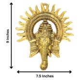 Handa - Brass Lord Ganesha Idol ( 22 cm )