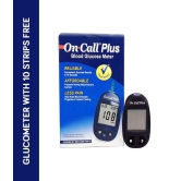 ON CALL PLUS GLUCOMETER WITH 10 GLUCO STRIP ACON GLUCOMETER Expiry Feb 2024