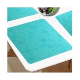 E-Retailer Set of 6 PVC Table Mats - Green