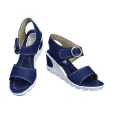 Dream Makers - Blue Women's Sandal Heels - None