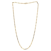 Jewar Mandi - Gold Plated Chain ( Pack of 1 ) - Golden