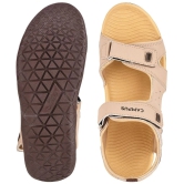 Campus - Beige Mens Floater Sandals - None