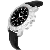 Swisstyle Black Leather Analog Men's Watch