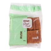 Simpli Good Food Simpli Bread Rusk, 200 Gm