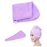 GLOBLE ENTERPRISE SET OF 4 Hair Towel Wrap Absorbent Towel Hair-Drying Quick Dry Showe0r Caps Bathrobe Magic Hair Warp Towel Super Quick-Drying Microfiber Bath Towel Hair Dry Cap Salon Towel