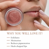 Herb Enriched Lip Scrub 15g peach_scrub