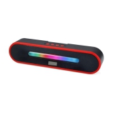 VEhop with RGB Light 16 W Bluetooth Speaker Bluetooth v5.0 with USB,SD card Slot,Aux Playback Time 10 hrs Black - Black