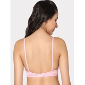 IN CARE LINGERIE - Pink Cotton Non Padded Womens Plunge Bra ( Pack of 1 ) - None