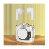 COREGENIX Digital Display Bluetooth True Wireless (TWS) In Ear 30 Hours Playback Fast charging IPX4(Splash & Sweat Proof) White