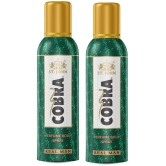 ST.JOHN Cobra No Gas Real Men Deodorant Spray for Men 100ml Each (200ml) Pack of 2