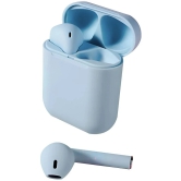 Neo I12 INPODS Bluetooth True Wireless (TWS) On Ear 2 Hours Playback Magnetic earpeice IPX4(Splash & Sweat Proof) Blue