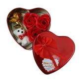 THRIFTKART - Red Paper Mache Valentine Hamper