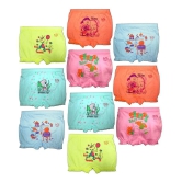 HAP Girls and Boys Light Color Bloomer Drawer Mix Pack( Pack of 10) | Panty | Undersskirt - None