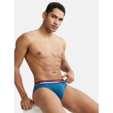 Jockey US49 Men Super Combed Cotton Solid Brief with Ultrasoft Waistband - Seaport Teal - None