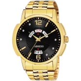 Abrexo Gold Stainless Steel Analog Mens Watch