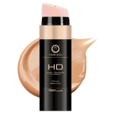 COLORS QUEEN HD Super Blendable Oil Free Water Proof Foundation 30g, Nude Beige (Shade - 03)