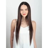 RefynHair - Clip In (3 Clip) Hair Extension | 18 Inch | 30 Gr | Medium Brown | Premium Remy 100% Human Hair - Natural Look & Feel | Long Lasting Value | Boosts Confidence | Clip On