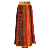 Sttoffa Cotton Straight Skirt - Multi Color - 30