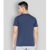 YUUKI - Navy Blue Polyester Regular Fit Mens Sports T-Shirt ( Pack of 1 ) - L