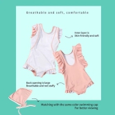 Pastel monokini-L (2-3yr) / Blue