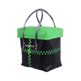 Green & Black Grocery Lid Basket