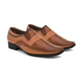 Sir Corbett Tan Mens Slip On Formal Shoes - None