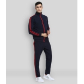 OFF LIMITS - Navy Blue Polyester Regular Fit Solid Mens Sports Tracksuit ( Pack of 1 ) - XXL