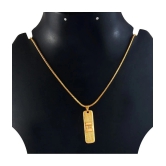 Jewar Mandi Golden Pendant ( Pack of 1 ) - Golden