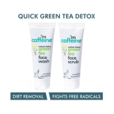 mCaffeine Quick Green Tea Detox Kit - Cleanse & Exfoliate