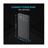 Portronics 10000 -mAh 22.5W Li-Polymer Power Bank - Black