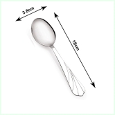 Petals Dessert Spoon Set Of 6, 17 Gm