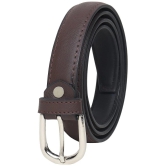 samtroh - PU Womens Skinny Belt ( Pack of 1 ) - None