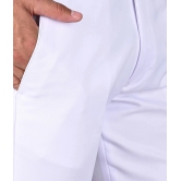 MANCREW - White Polycotton Slim - Fit Mens Formal Pants ( Pack of 2 ) - None