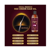 Regal Essence Red Onion Hair Oil For Hair Growth & Controls Hair Fall,Silicones & Synthetic Fragrance - 200ml(pack of 1)