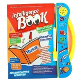 Intelligence Book English Letters & Words Learning Sound Book, Fun Educational Toys. Activities with Numbers, Shapes, Animals Phonetic Learning book for Toddlers. (I-book, Multicolor) - Mult