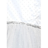 Toy Balloon Kids Silver Net Girls Fit And Flare Dress ( Pack of 1 ) - None