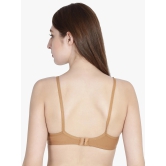 Womens Solid Nude Non-Padded T-Shirt Bra | COOL-skin-1 |-32B / 95% Cotton & 5% Elastane