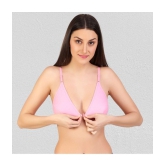 Zourt - Pink Cotton Non Padded Womens Minimizer Bra ( Pack of 1 ) - None