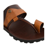 Stanfield - Brown Mens Leather Slipper - None